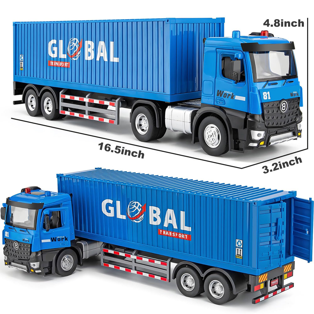 HAPYAD 16.5-inch scale truck is a sturdy gift for toddlers