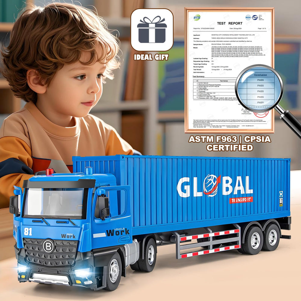 HAPYAD truck showing opening cargo doors for interactive loading