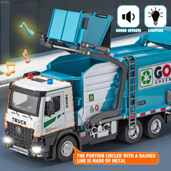 HAPYAD truck lights and sounds action enhances playtime