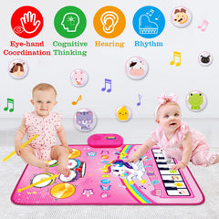Hapyland safe eco-friendly fabric used in the music mat