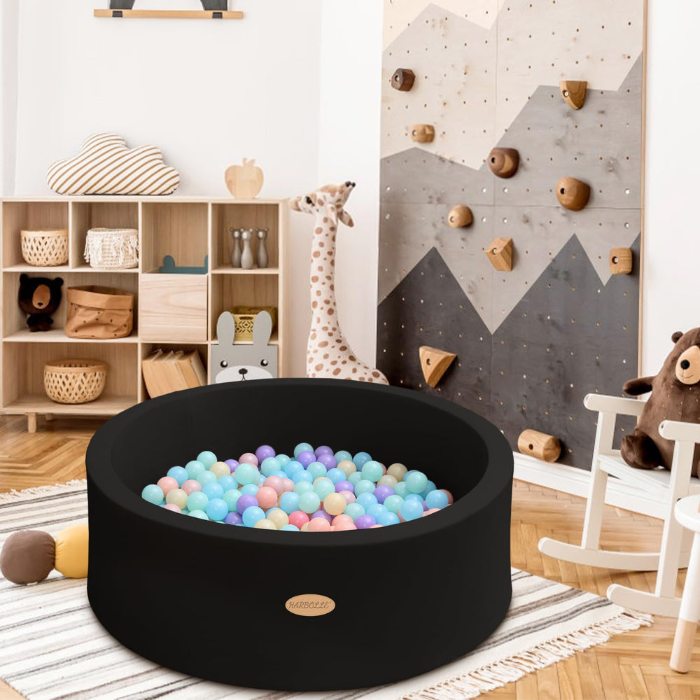 Harbolle ball pit decor-friendly look fits any room