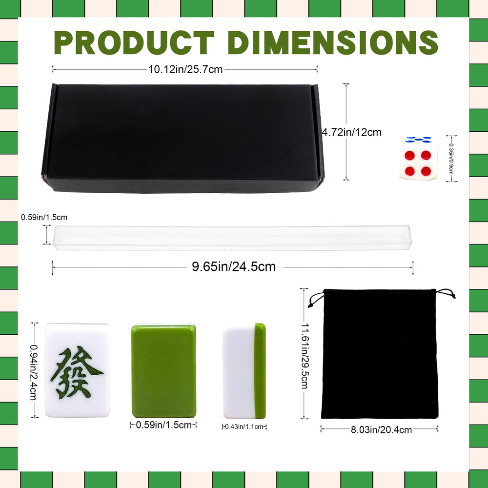 Drawstring bag stores tiles and accessories for easy packing and setup.