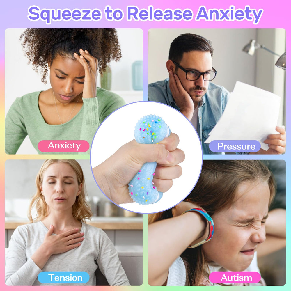 Harkta Taba Squishy soft material emphasizes non-toxic, durable squeezing.