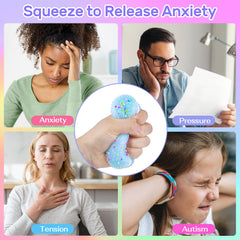Harkta Taba Squishy soft material emphasizes non-toxic, durable squeezing.