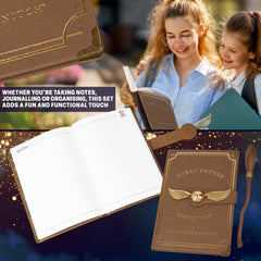 Harry Potter lockable diary with UV ink pen for secret notes