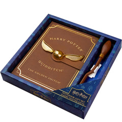 Harry Potter A5 notebook with broomstick pen for creative journaling