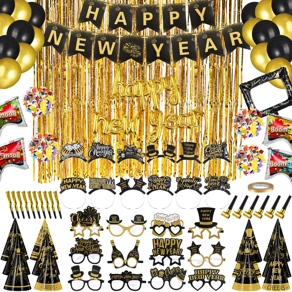 Harrycle NYE glasses for festive photos and parties