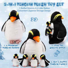 Harrycle penguin plush with soft fabric delivers gentle touch and comfort