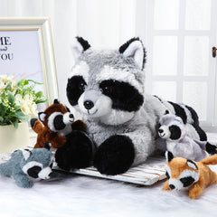 Harrycle baby raccoon plush, 13 cm, charming small gift idea.