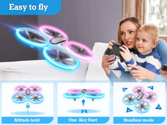 HASAKEE Q9s drone performs 360-degree flips for playful tricks.