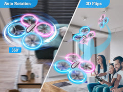 HASAKEE Q9s drone with one-button takeoff for easy control.