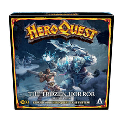 Hasbro HeroQuest Frozen Horror play area prepared for friends.