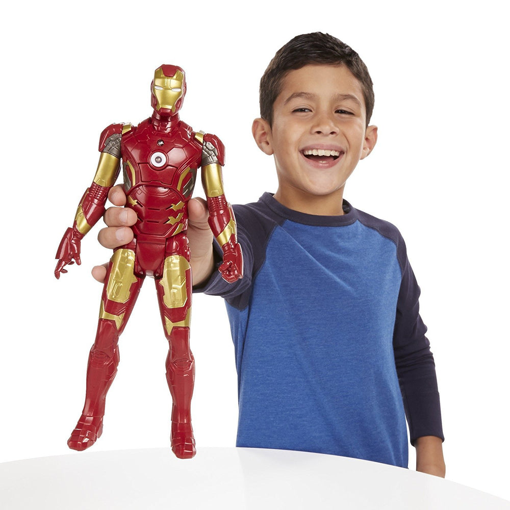 Hasbro Avengers Iron Man 12-inch action pose for imaginative play