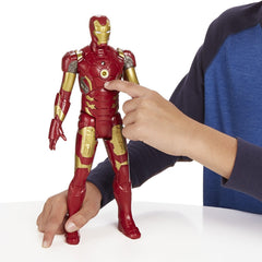 Hasbro Avengers Iron Man phrases and sounds for dynamic play