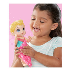 Hasbro Baby Alive Splash 'n Snuggle doll designed for ages 3 and up pretend care