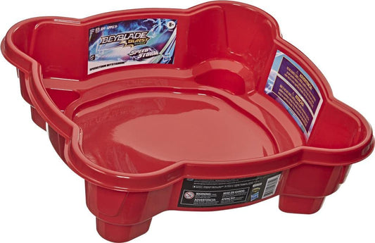 Hasbro Beyblade Burst Speedstorm Beystadium center vortex boosts high-speed battles.