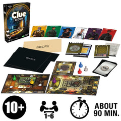 Hasbro Clue Escape Midnight Hotel puzzle cards unlock clues and foster teamwork