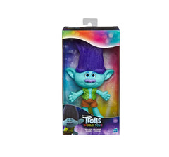 Hasbro DreamWorks Trolls Poppy doll side view for versatile display and storytelling