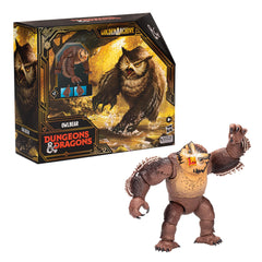 Hasbro Owlbear figurine paired with fantasy décor