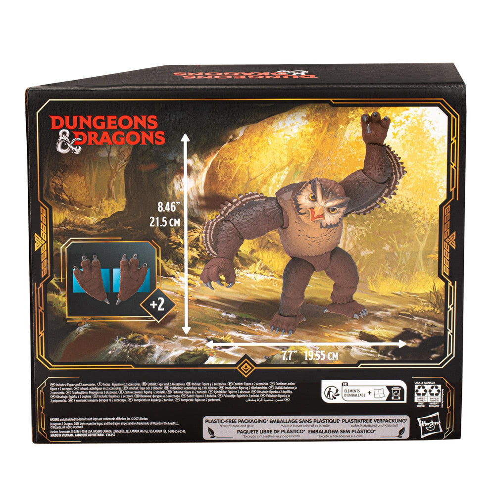 Collector-friendly Owlbear figure from the Golden Archive