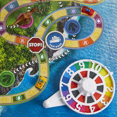 Hasbro Gaming SUV and vehicle tokens highlight escape options.