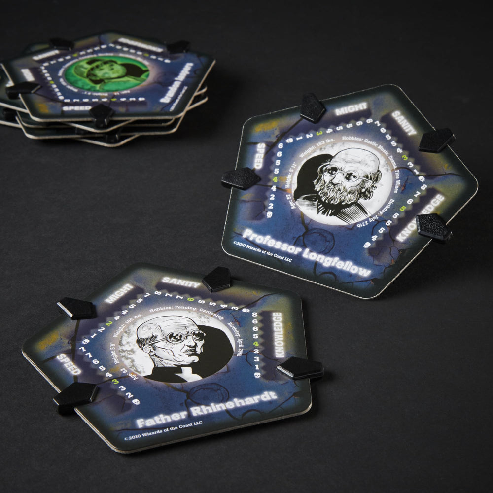 Hasbro Gaming Betrayal at House on the Hill Second Edition box art captures eerie suspense.