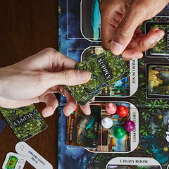 Hasbro Clue Conspiracy murder plot location card helps plan the finale.