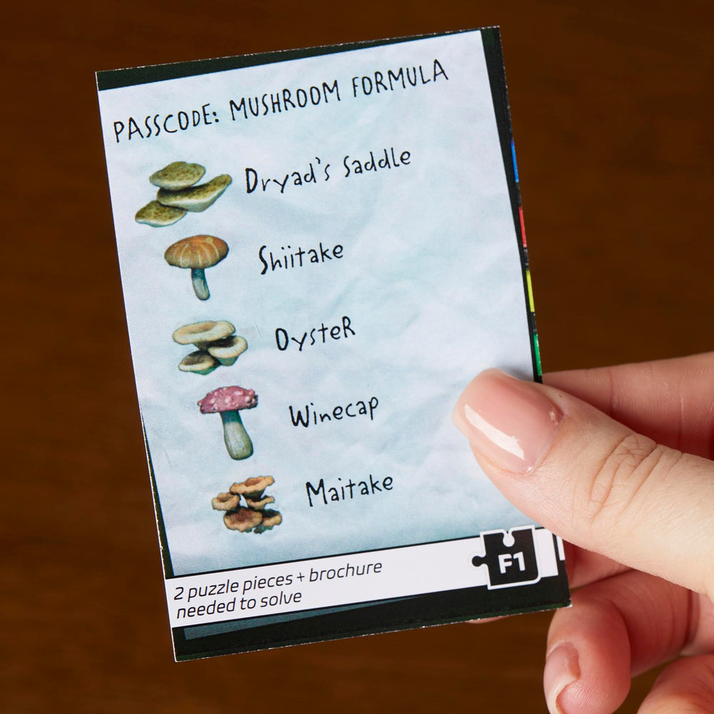 Hasbro Gaming Clue Escape World’s Fair exhibit halls opening as puzzles are solved.