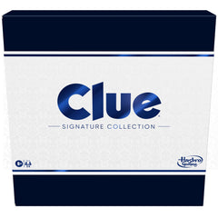 Hasbro Gaming Clue Signature Collection display-unboxing showcases premium packaging and craftsmanship.