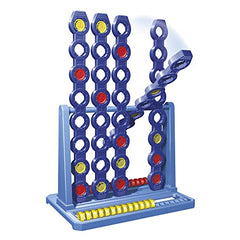 Hasbro Gaming Connect 4 Spin weighted disc highlighting strategic twist during play.