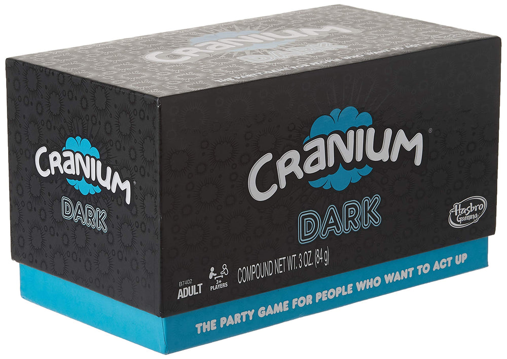 Hasbro Gaming Cranium Dark Game action cards energize party play and quick thinking.
