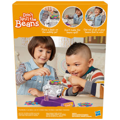 Hasbro Gaming Don't Spill the Beans: colorful beans engage kids in a lively, tactile learning moment.