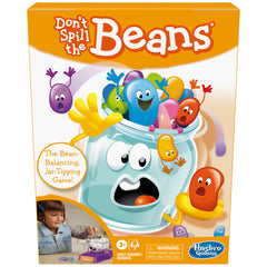 Hasbro Gaming Don't Spill the Beans: jar balance play boosts dexterity during two-player sessions.