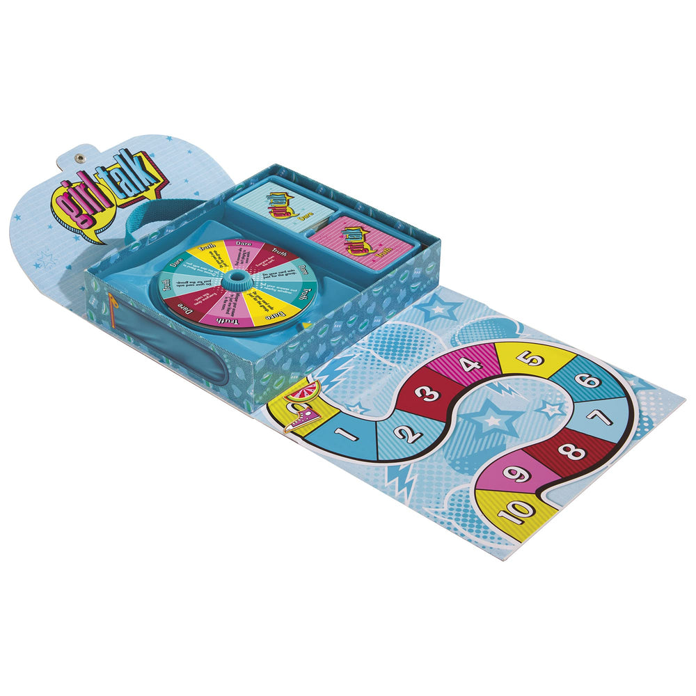 Hasbro Gaming Girl Talk giant spinner for dynamic party moments