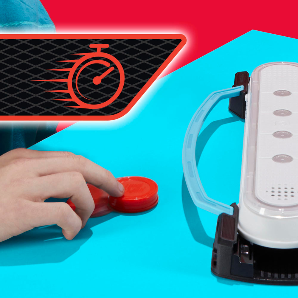 Hasbro Gaming Hypershot compact storage showcases easy packing for travel.