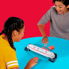 Hasbro Gaming Hypershot lights-and-sounds close-up highlights engaging features for kids.