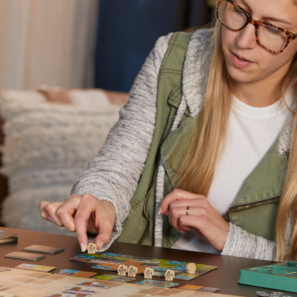 Hasbro Gaming Life in Reterra terrain-tiles showcase diverse landscapes