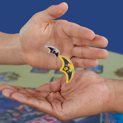 Hasbro Gaming Monopoly Batman Edition Bat-Signal deck summons help.