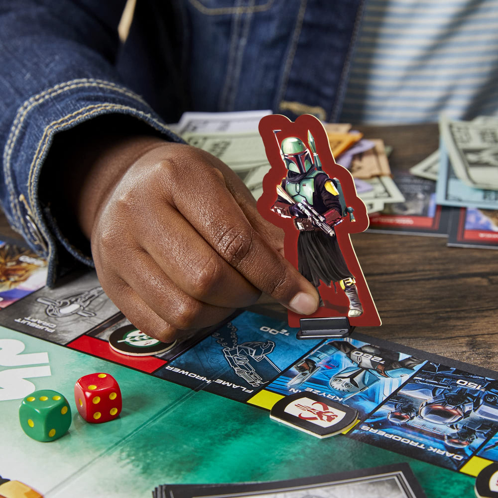 Boba Fett modern look token from Hasbro Monopoly Star Wars edition