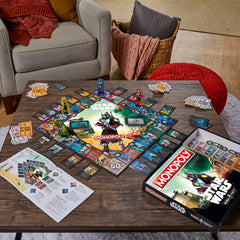 Star Wars board art from Hasbro Monopoly Boba Fett Edition
