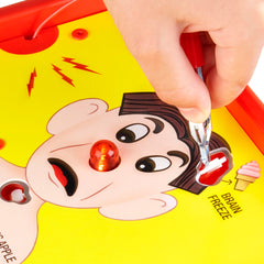 Hasbro Gaming twelve removable ailments displayed, makes rules and scoring clear