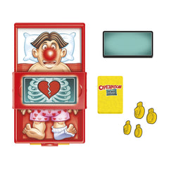 Hasbro Gaming Operation X-Ray Match Up ailment cards help kids practice matching.