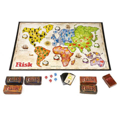 Hasbro Gaming Risk Refresh 2016 territories close-up for dynamic conquest visuals.