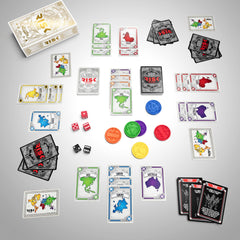 Hasbro Gaming Risk Strike card deck ready for decisive decisions.