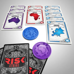 Hasbro Gaming Risk Strike family game night promotes quick, engaging rounds.