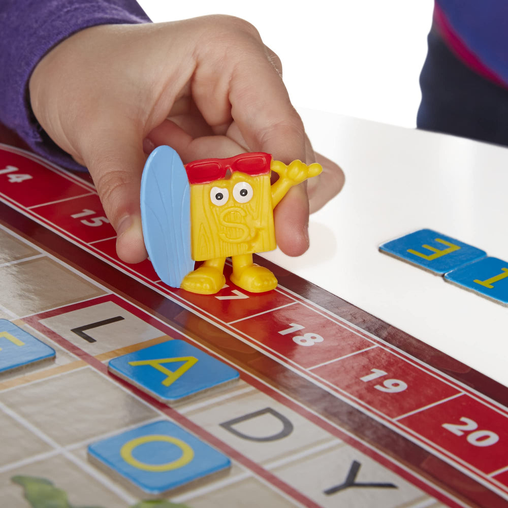 Hasbro Gaming Scrabble Junior advanced-level words encourage independent word creation
