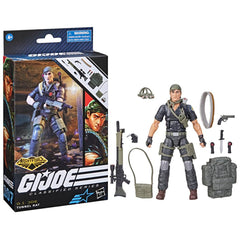 Hasbro G.I. Joe Nightforce Tunnel Rat box for display and collection.