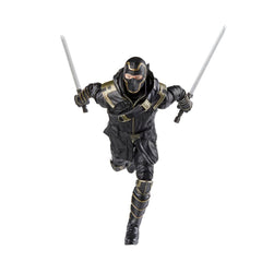Hasbro Hawkeye Ronin figure accessories image demonstrates interchangeable parts.