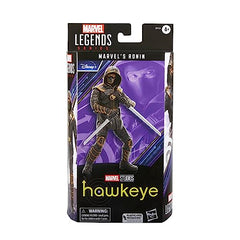 Hasbro Hawkeye Ronin figure side angle highlighting dynamic silhouette for display.