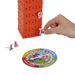 Hasbro Jenga: Super Mario Edition Bowser encounter—adds boss-style tension to the climb.